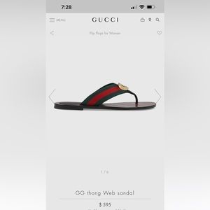 Gucci sliders